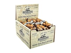 Redbarn Odor Free 7" Braided Bully Stick