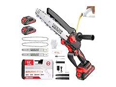 UBeesize Mini Chainsaw Cordless 8inch