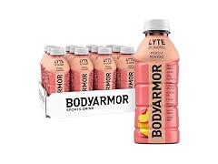 12Pk BODYARMOR LYTE, Peach Mango, Electrolyte