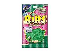 Rips, Watermelon Bite Size Licorice Pieces, 4 Oz