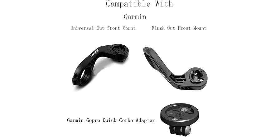 Cestbon Soporte Combinado Para Manubrio Delantero De Bicicleta Para Garmin Edge Wahoo Elemnt Bryton Rider Stages Dash Hammerhead Cam Con Manubrio