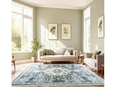 Kathy Ireland 5×7 ft Washable Area Rug