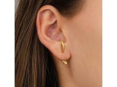 CJIAYUJEW Snake Earrings