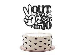 Out Single Digits I'm 10 Cake Topper