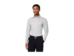 Amazon Essentials Men (XL) Slim Stretch Shirt Free