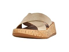 FitFlop F-Mode Metallic Flatform