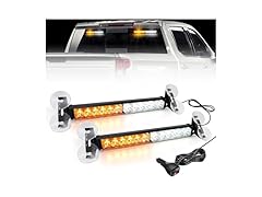 JESTMOTOR 24LED Emergency Strobe Lights