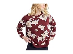 Vera Bradley French Terry Crew Blooms (L)