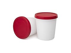 ChefWave Reusable Ice Cream Containers - Set of 2