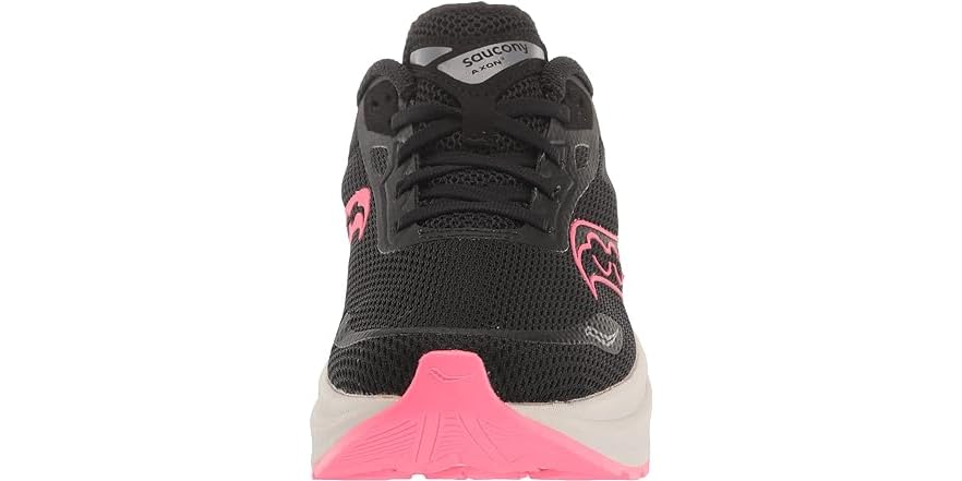 Saucony Axon Sneakers For Kids - Breathable Leather & Mesh Athletic Shoes (Unisex Big Kid) - View #11