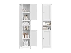 TEENFON Tall Bathroom Storage Cabinet