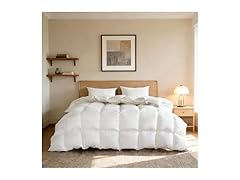 White Feather Down Comforter Twin