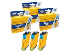 Compatible Epson 200 Ink Cartridge Combo Pack (3 Cyan)