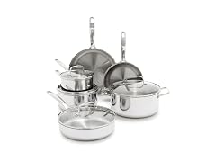 Blue Diamond Pro Steel 10-Piece Cookware Set