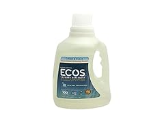 ECOS Hypoallergenic Laundry Detergent Free Clear 100oz