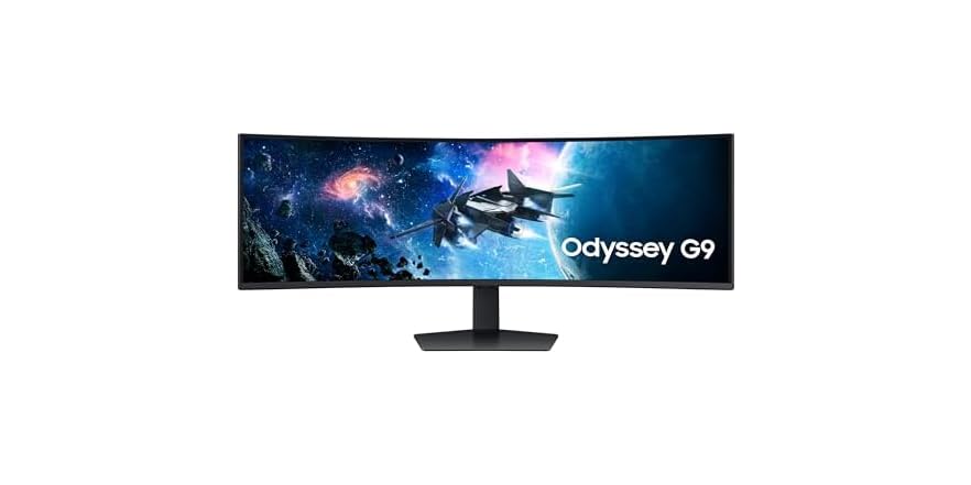 Samsung 49" Odyssey G9 Series DQHD Curved Gaming Monitor