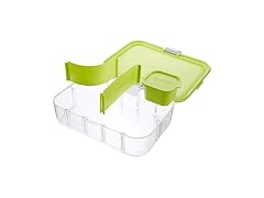 PackIt Flex Bento Food Storage Container for Lunches, Lime Punch