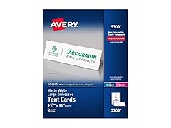 Avery Printable Large Tent Cards