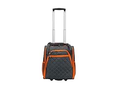 Rockland Melrose Upright Wheeled Underseat Carry-On