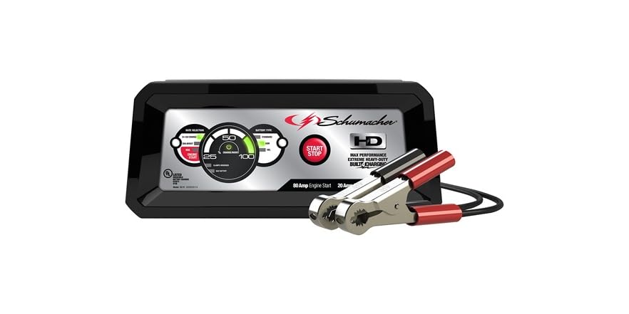 Schumacher SC11 2/20/80A 12V Battery Charger