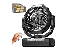 Wavmill W0095 D Battery Fan Black