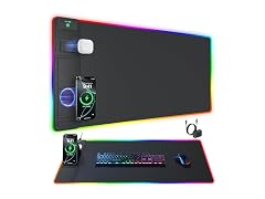abc.mat Magnetic Mouse Pad Phone Stand