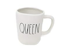Rae Dunn Rae Dunn by Magenta QUEEN Ceramic LL Cof