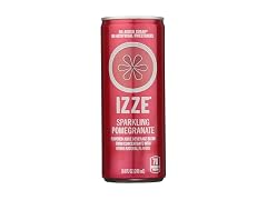IZZE sparkling Juice, Pomegranate, 8.4 oz can