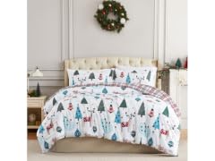 Southshore 3Pc Holiday Comforter Set