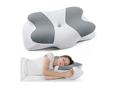 DONAMA Cervical Neck Pillow Light Grey