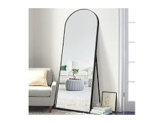 NeuType Arched Full Length Mirror, Large Arched Wall Mirror Floor Mirror 