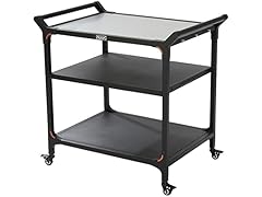 NUUK PT400 24" x 32" Outdoor Prep Station - Black