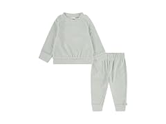 HUGGIES Kids (6-9 Months) Velour Sweatshirt Pants
