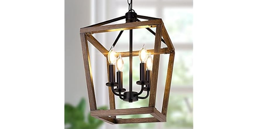 BrightHome B094YBCLLJ Farmhouse Chandelier Light Fix
