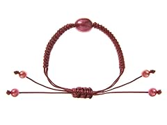 Freshwater Pearl, Knotted Cord Bracelet