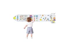 Nigwet Rocket Sensory Wall Panel for Kids