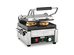 Waring Panini Press with Timer 120V