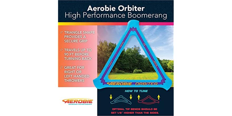 Aerobie 3-Piece Flying Ring Combo Pack