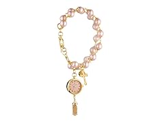 Tavan Rosary Ladies Watch, Pink/Gold