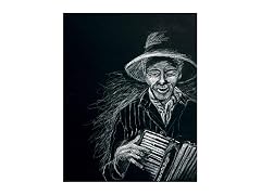 Sax Black Drawing Paper, 105 lb, 19-1/2 x 27-1/2" 10Sheets