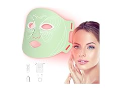 Oiameen Red Light Mask, 7-clolor Red Light Therapy Mask