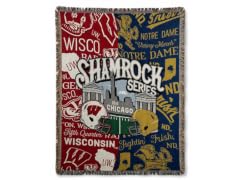 Notre Dame Shamrock Series 2021 Blanket