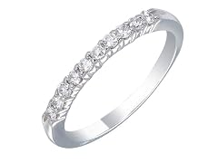 1/4 CT Diamond Wedding Band 14K Gold