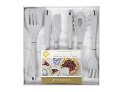Wilton Marble Silicone Kitchen Utensils Set, 6-Piece