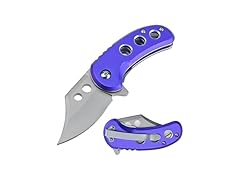 5.25" Folding Knife Purple Handle