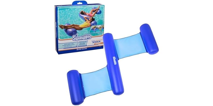 Hammock Pool Float Spring SwimWays Spring Float Tandem Hammock