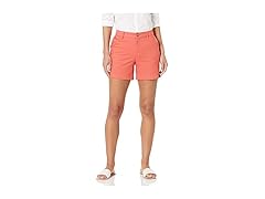 Amazon  Essentials 5" Khaki Shorts Coral Pink 12