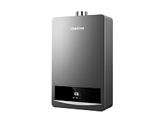 Nature Gas Tankless Water Heater, Indoor Max 3.6 GPM, 80,000 BTU On Demand Instant Hot Water Heater Nature Gas with LED Temperature Control Panel, 1/2\" NPT Connector Size, Gray 3.6 N1 (Open Box)