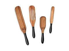 Mad Hungry 4 Piece Wood Cooking Utensils