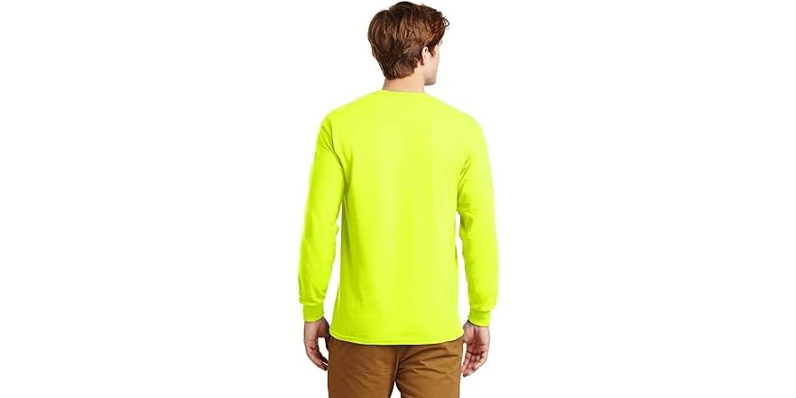 Gildan Men's Cotton Long Sleeve T-shirt
